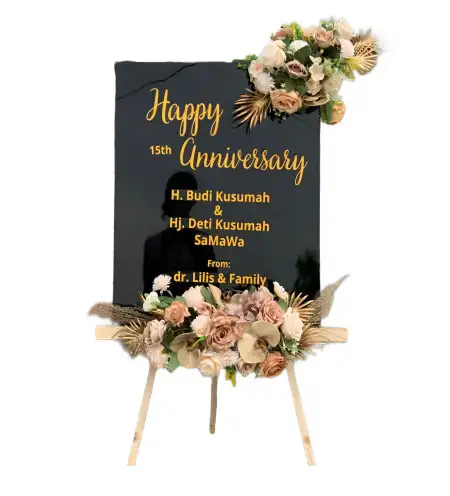 Papan Bunga Akrilik Ngrompak