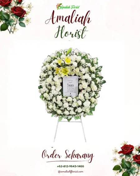 Krans Bunga Duka Ngrompak